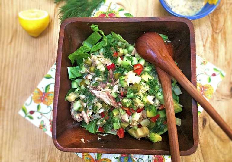 Smoked Mackerel Salad Recipe Cuisine Fiend